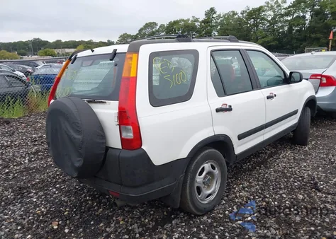 2004 Honda Cr-V Lx из США, поврежденный, VIN SHSRD684X4U206173